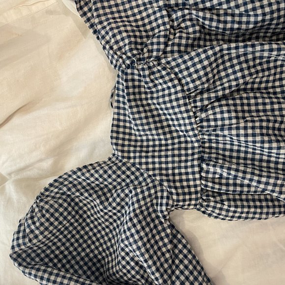 GINGHAM MOMENT ROMPER by Vestique - Picture 6 of 6